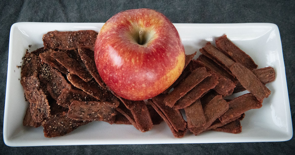 PlantBased Jerky with Apple FruitSmart