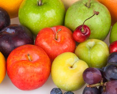 varied fruits